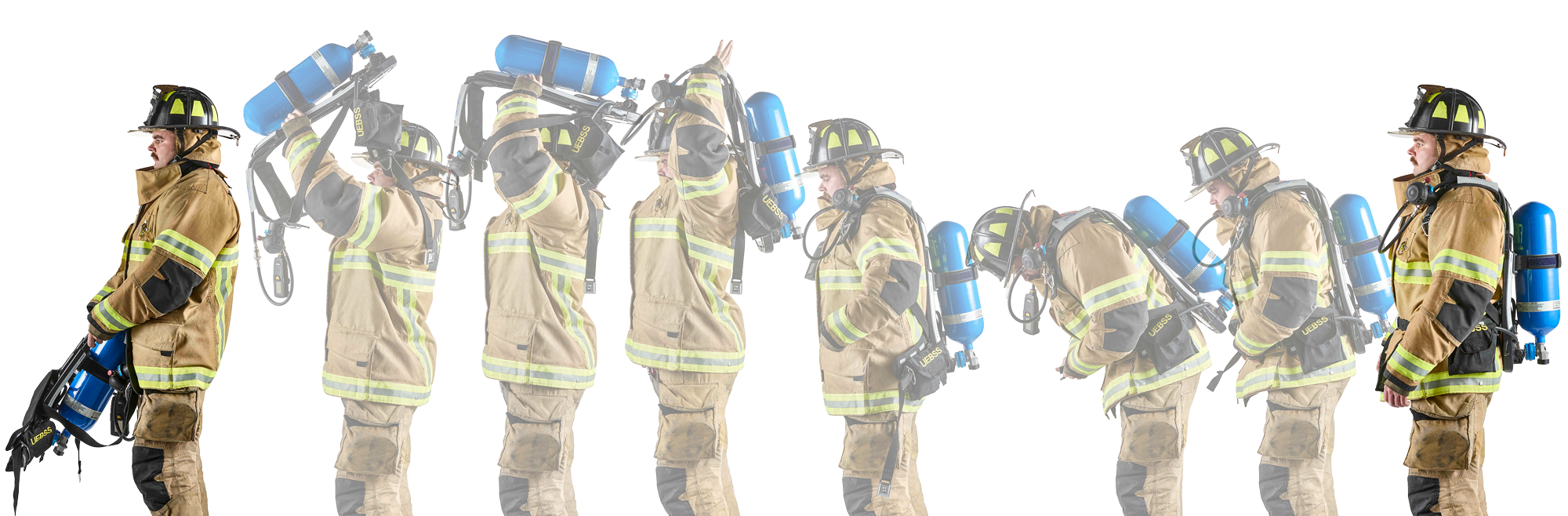 Draeger_Airboss_lineofdonning Draeger AirBoss donning process